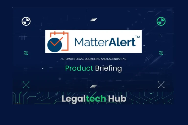 Watch MatterAlert in Action: A Legal technology Hub Product Video.